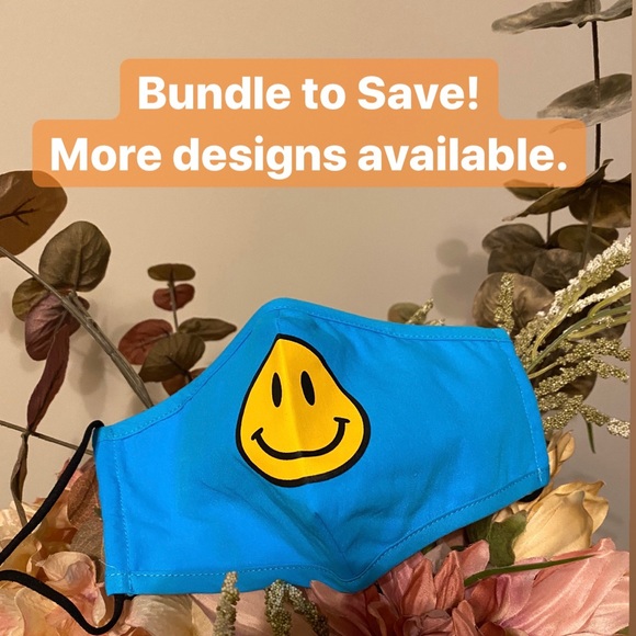 Camo Face Mask with Built In Filter and Nose Bar - Picture 15 of 16